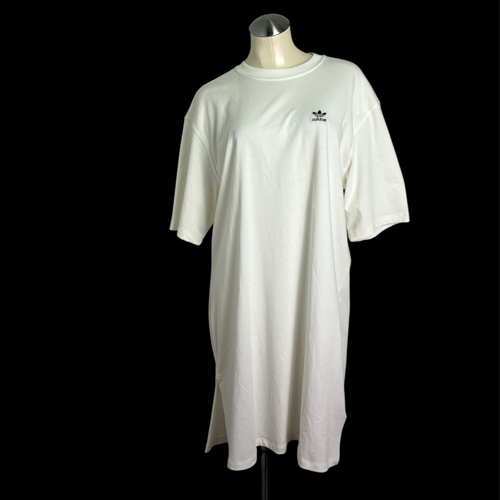 ADIDAS ORIGINALS ADICOLOR CLASSICS BIG TREFOIL TEE DRESS HC2034 size Medium
